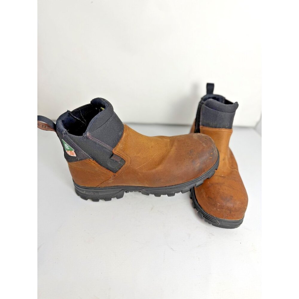 511 Tactical Slip On Boots Size Size12 Brown Waterproof - Picture 2 of 11